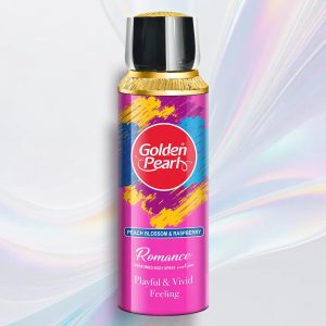 Golden Pearl Body Spray For Women, 3 Elegant Fragrances.