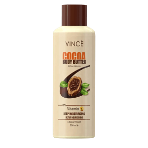 Vince Cocoa Body Butter, Deep Moisturizing, Ultra Nourishing With Vitamin E, 300 ml.
