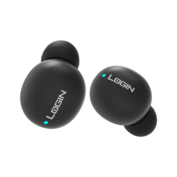 Login L-201 AirDots, Anti-Drop Adaptive Fit, Wireless, Bluetooth AirDots, (Black). - Image 3