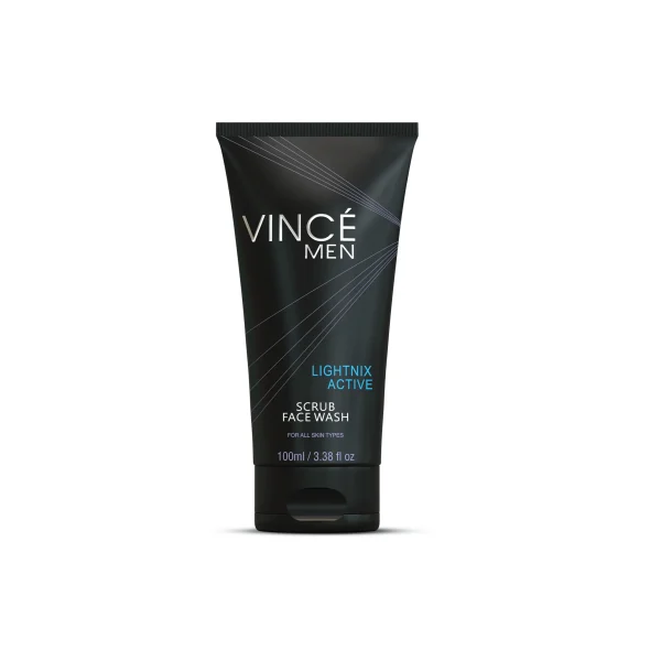 Vince Men Active Scrub Face Wash 100ml