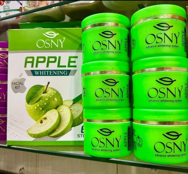 Osny Apple Whitening Facial Kit 6x300g (Large)