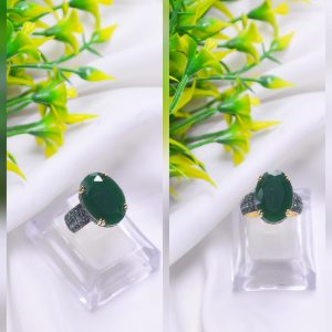 Casting Made Zircon stones Ring Exclusive By Unique Fancy Jewelry