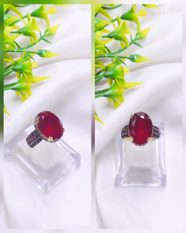 Casting Made Zircon stones Ring Exclusive By Unique Fancy Jewelry - Image 6