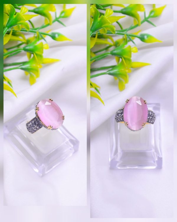 Casting Made Zircon stones Ring Exclusive By Unique Fancy Jewelry - Image 7