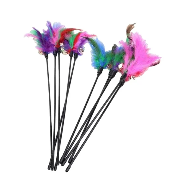 Playing Stick With Toy For Cat Available in Different styles. - Image 11