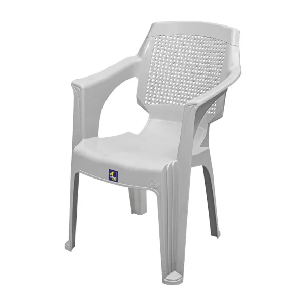 SAAB Full Plastic High Back Jali Chair Model SP-835 - Image 5