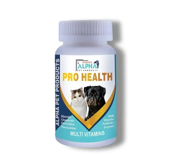 Alpha Pro Health All Stage Multivitamins for Cats and Dogs.