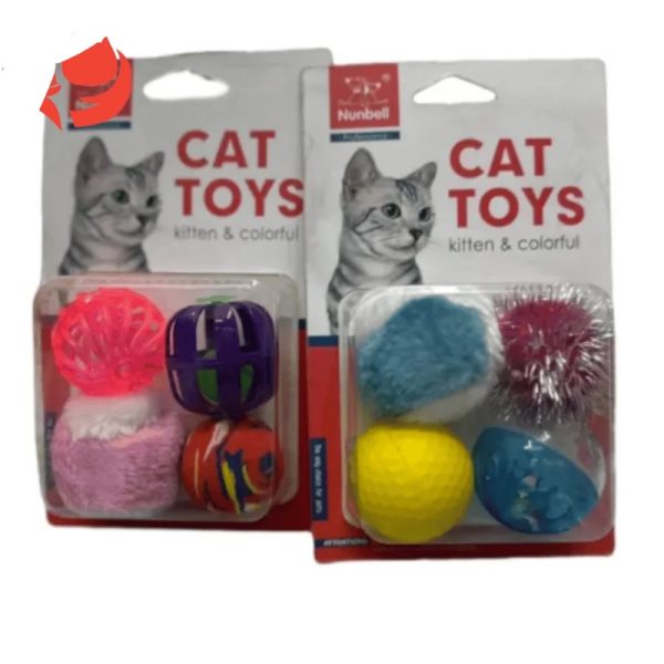 Nunbell Cat Toy 4pcs - Image 2