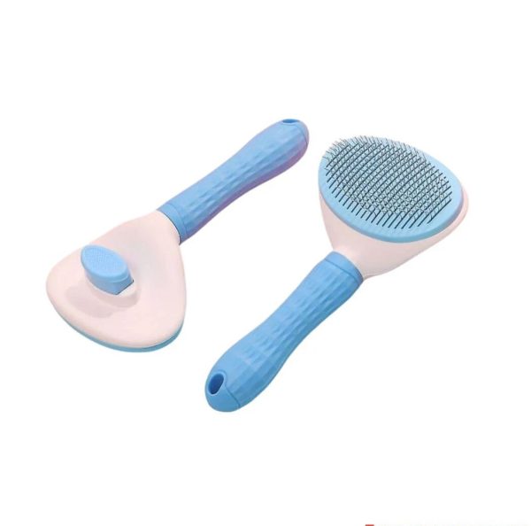 Round Pet Grooming Button Brush - Image 2
