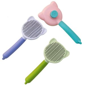 Bear/ Cat  Face Self Cleaning Brush For Pets