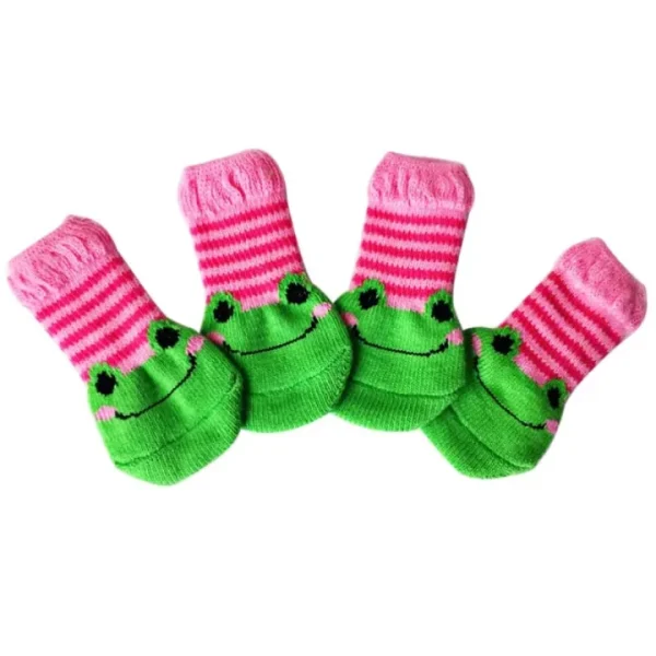 Dogs Anti Slip Socks, Pet Knits Socks, Cute Cartoon Dog Socks. - Image 7