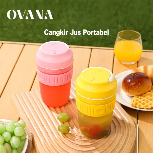 Rechargeable Club Shaker Mini Juicer Cup - Image 9