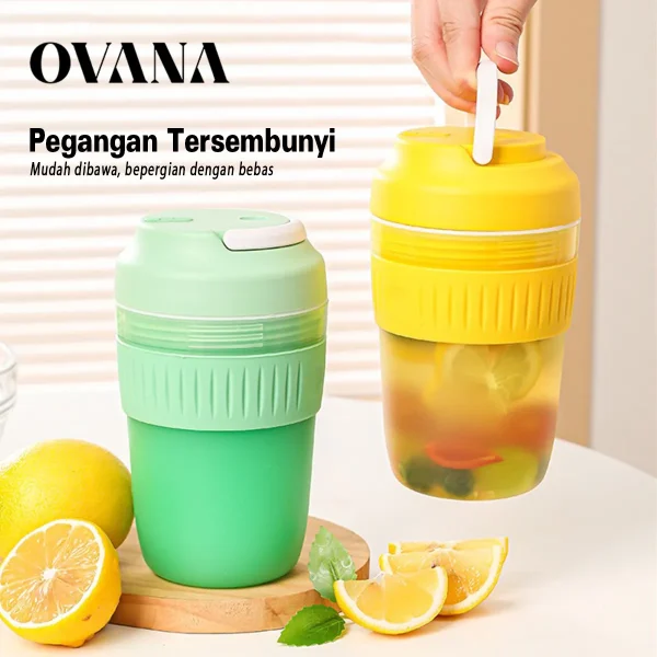 Rechargeable Club Shaker Mini Juicer Cup - Image 8