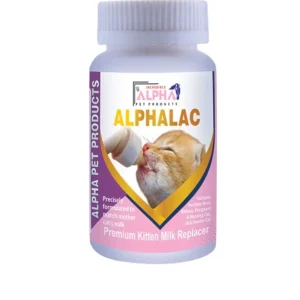 Alphalac Kitten Milk Replacer.