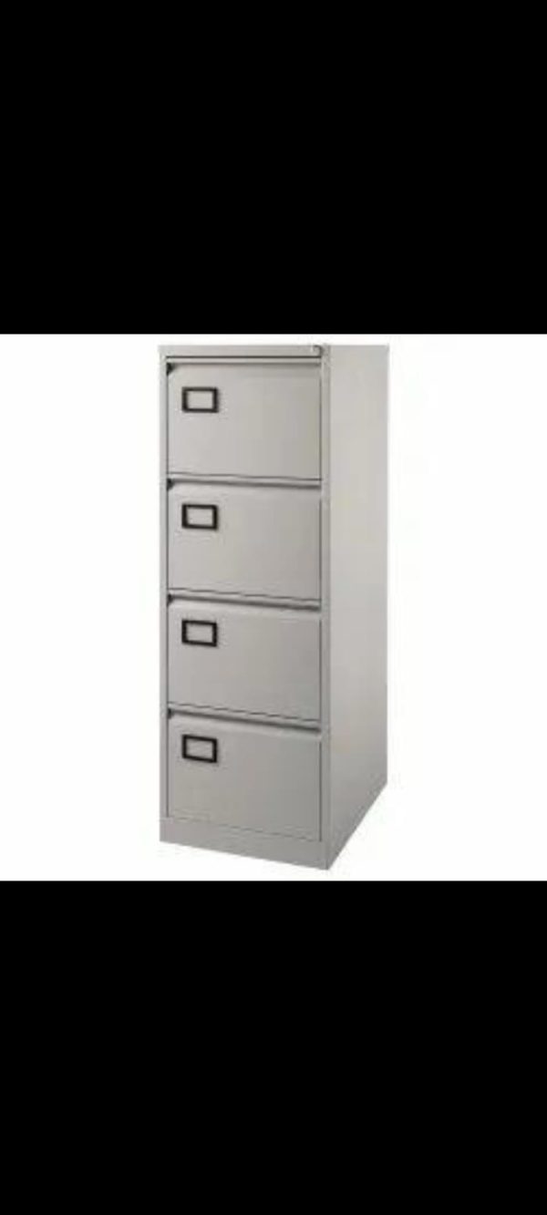 4-DRAWER MS WOOD SHEET OFFICE FILING CABINET - Image 2