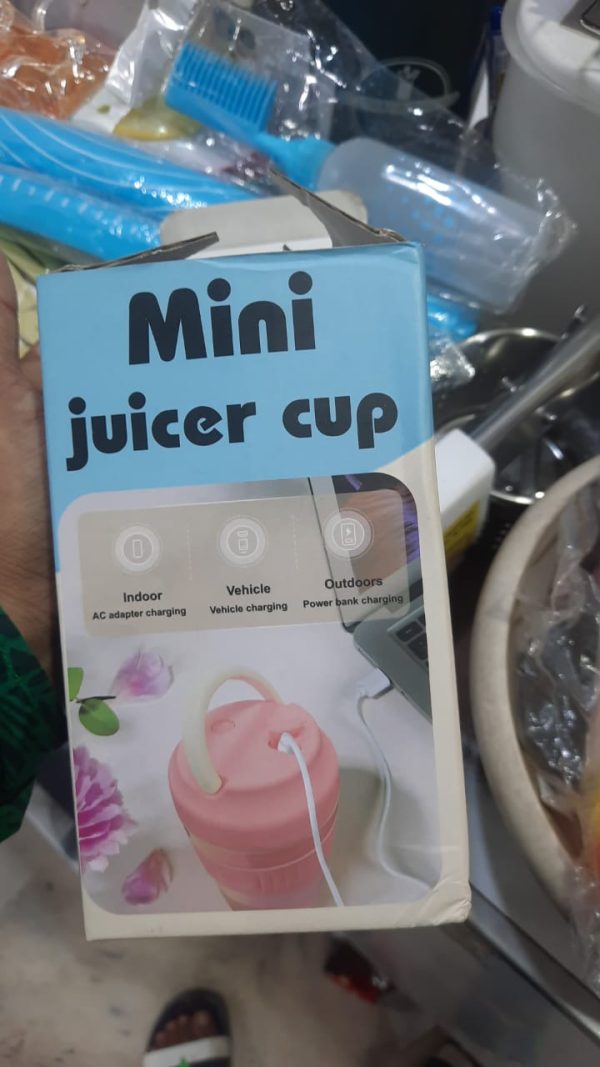 Rechargeable Club Shaker Mini Juicer Cup - Image 2