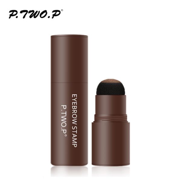 PTWO.P Eyebrow Stamp Shaping Kit Set Waterproof Women Makeup Brows Stencil. - Image 4