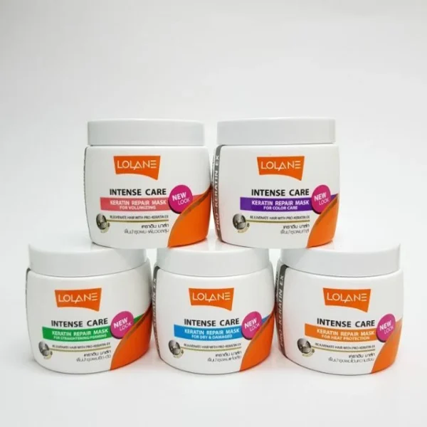Lolane Intense Care Keratin Repair Mask 200 g. - Image 4