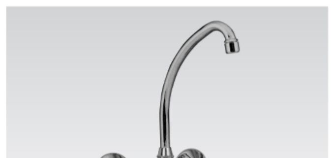 Faisal Sanitary 522 Sink Mixer Large Neck Deluxe Range without head