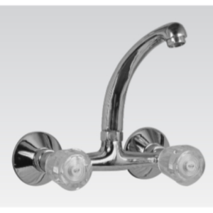 Faisal Sanitary 523 Sink Mixer A Type Neck Deluxe Range S97 Head