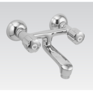 Faisal Sanitary 525 Sink Cum Bath Mixer Deluxe Range Chrome
