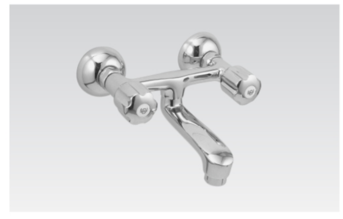 Faisal Sanitary 525 Sink Cum Bath Mixer Deluxe Range Chrome