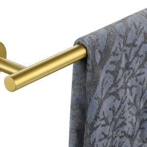 Faisal Sanitary Towel rail 4102 Pvd full gold Elegant Metal