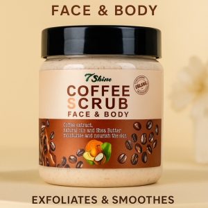 7 Shine Coffee Face and Body Scrub | 525ML :