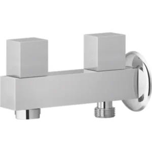 Single Lever Rectangular Double Bib Cock Carrera Series By Faisal Sanitary 5503: