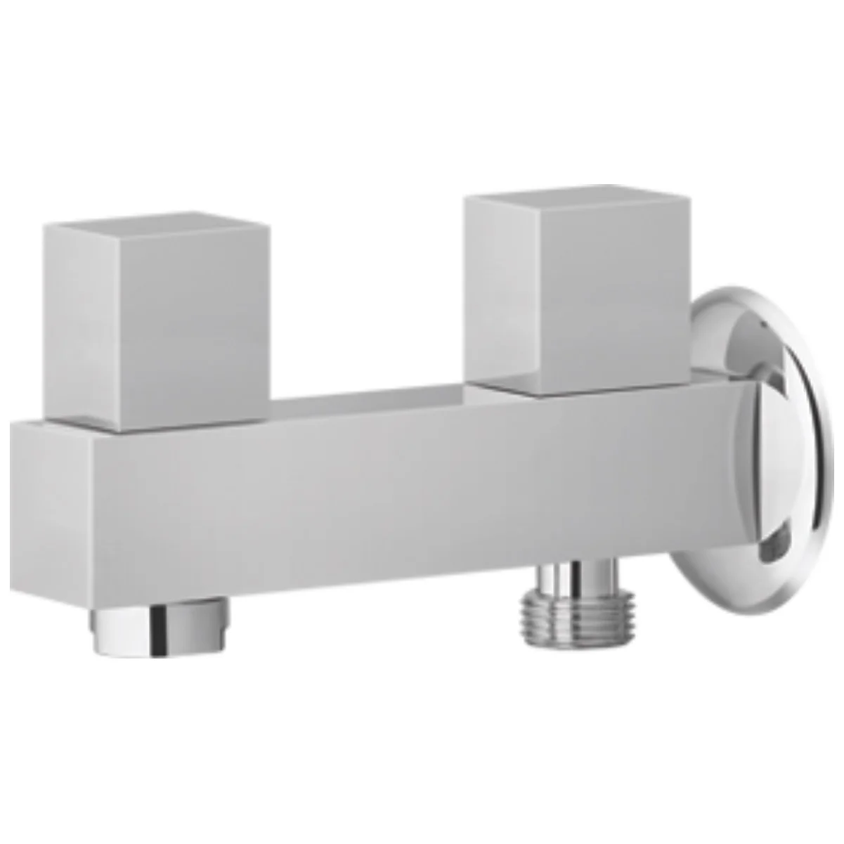 Single Lever Rectangular Double Bib Cock Casper Series By Faisal Sanitary 4903:
