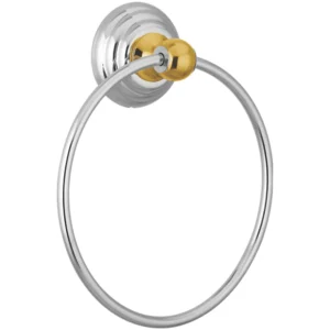 Faisal Sanitary Towel ring 4103 Chrome gold Elegant Metal