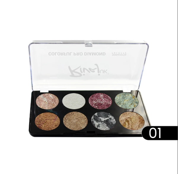 Rivaj UK 8 In 1 Colorful Pro Diamond Terracotta Palette Kit (Group 01)