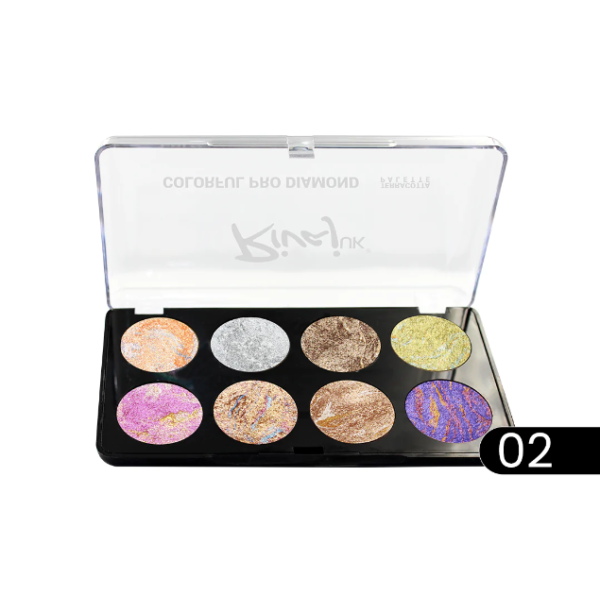 Rivaj UK 8 In 1 Colorful Pro Diamond Terracotta Palette Kit (Group 02)