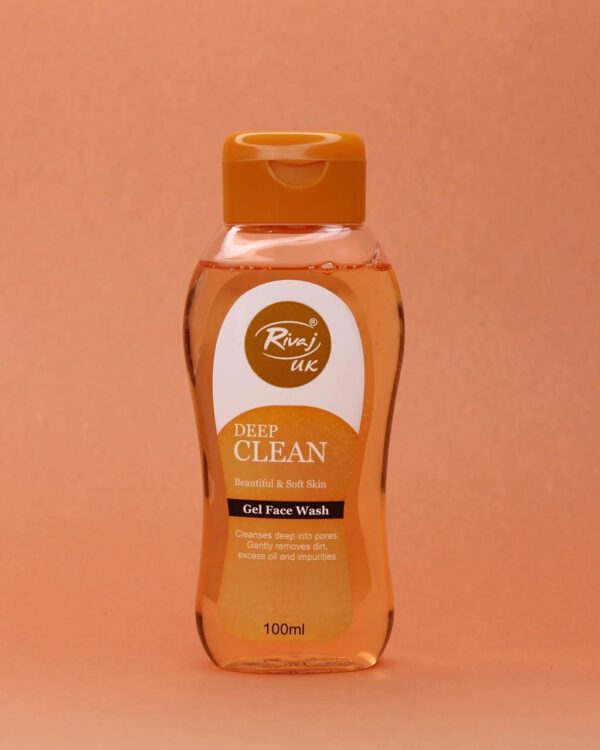 Rivaj UK Deep Clean Gel Face Wash - 100ml - Image 2