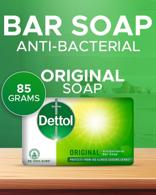 Dettol Antibacterial Original Soap 85g