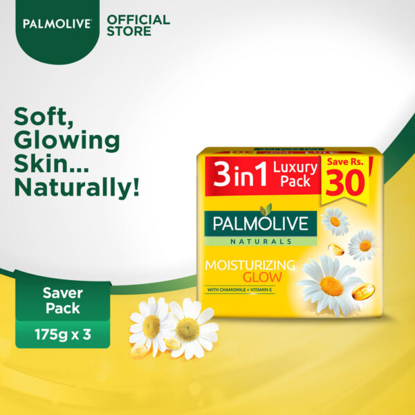 Palmolive Naturals Bar Soap Saver Pack 175gx3