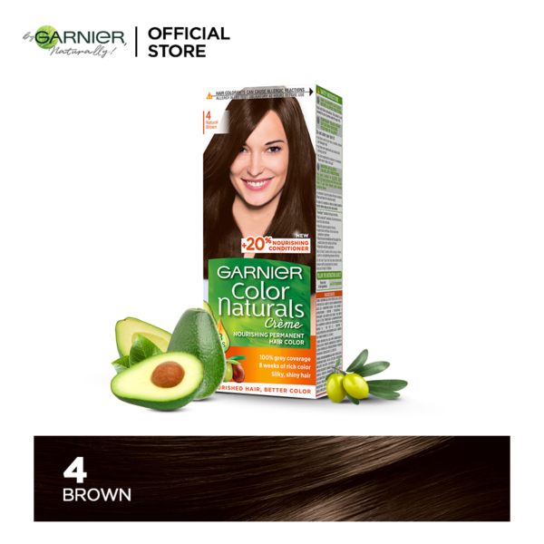 Garnier Color Naturals 4 Brown Hair Color