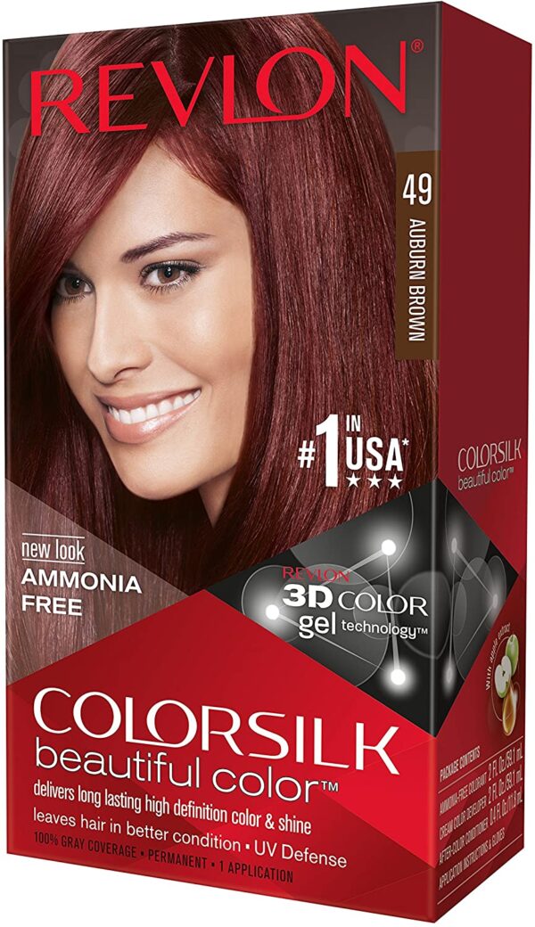 Revlons (Italy) 49 Auburn Brown 3D Hair Color