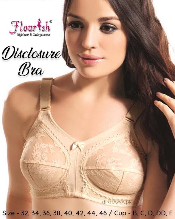 Flourish Disclosure Peach Color Bra - Image 2