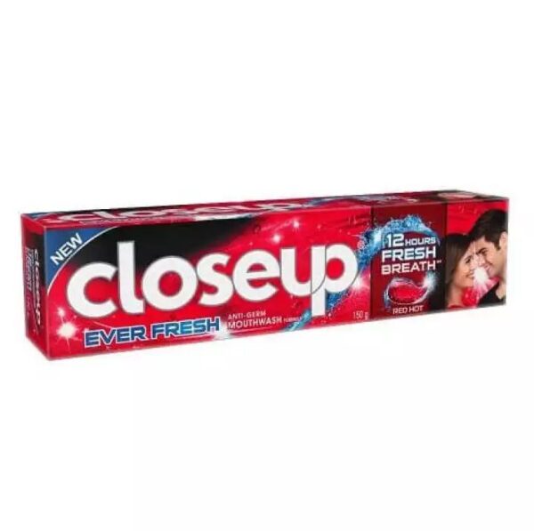 Closeup Ever Fresh Breath Red Hot Gel Toothpaste - 125gm - Image 3