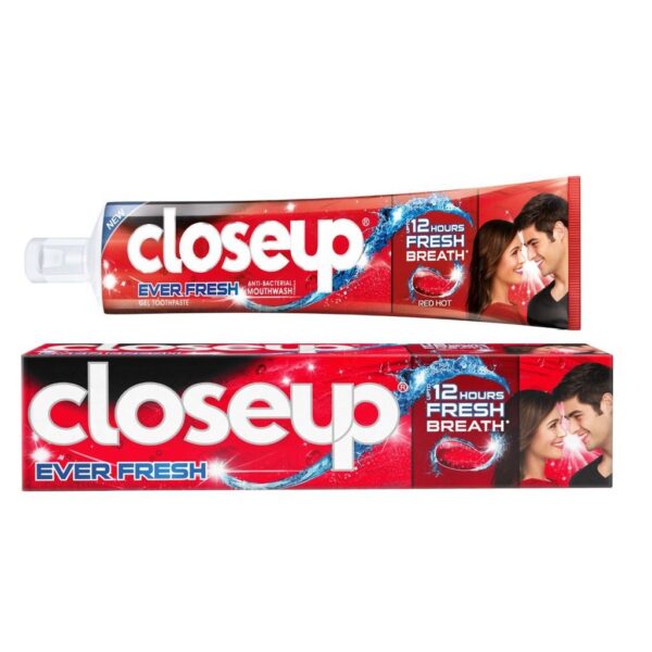Closeup Ever Fresh Breath Red Hot Gel Toothpaste - 125gm - Image 2