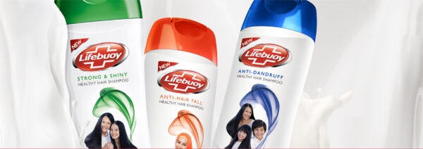 Lifebuoy Strong & Shiny Green Shampoo - 680ml (Pump) - Image 4