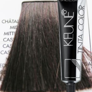 Keune Tinta Hair Color Medium Ash Mahogany Brown - 4.15