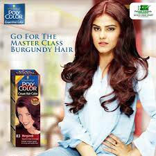Poly Color Cream Hair Color - Burgundy - 83
