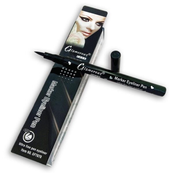 Glamorous Face Marker Pen Eyeliner (Black) - Image 2