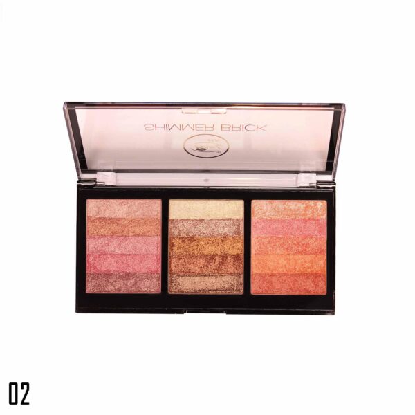 Rivaj UK Shimmer Brick Highlighter Color Palette (Group 02)