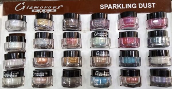 Glamorous Face Sparkling Dust Eye Shadow - 24 Beautiful Colors - Image 3