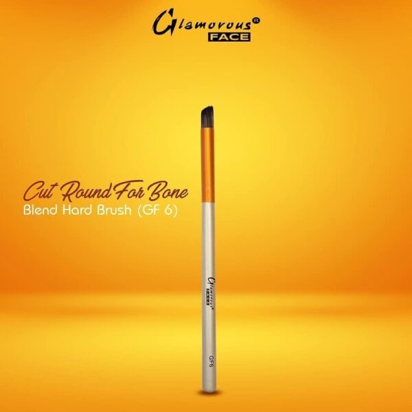 Glamorous Face 06 Professional Metallic Cut Round Bone Hard Blend Brush