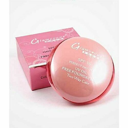 Glamorous Face Twin Cake Compact Face Powder - Shade 05 - Image 3