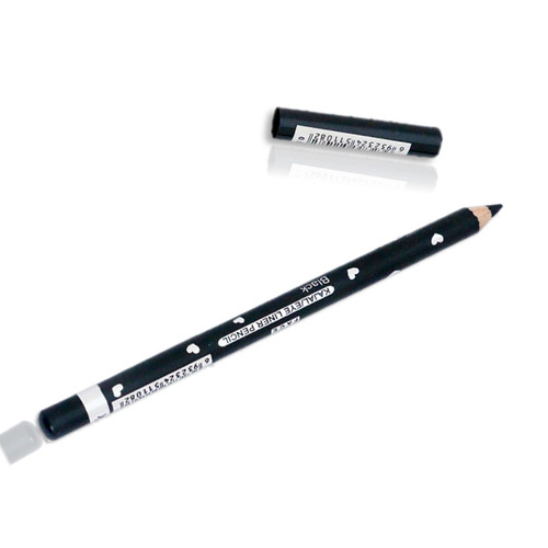 Glamorous face Thin Eyeliner Kajal Pencil - Black - Image 2